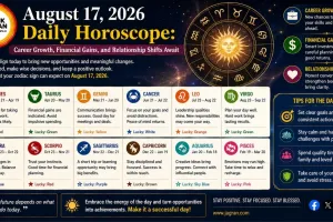 August 17, 2026 Daily Horoscope: Career Growth, Financial Gains, and Relationship Shifts Await