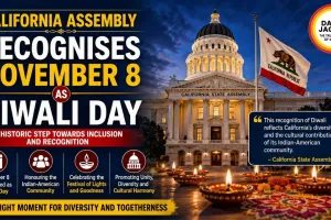 California Assembly Recognises November 8 as Diwali Day