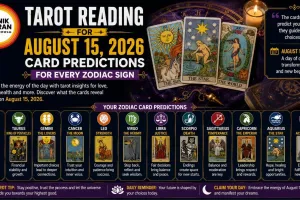 Tarot Reading for August 15, 2026: Card Predictions for Every Zodiac Sign