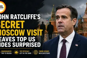 John Ratcliffe’s Secret Moscow Visit Leaves Top US Aides Surprised