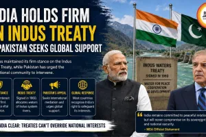 India Holds Firm On Indus Treaty As Pakistan Seeks Global Support