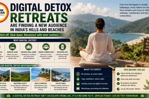  Digital Detox Retreats Are Finding a New Audience in India's Hills and Beaches