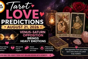 Tarot Love Predictions August 21: Venus-Saturn Opposition Brings Heavy Emotions