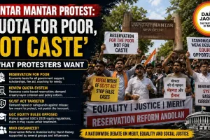 Jantar Mantar Protest: ‘Quota for Poor, Not Caste’—What Protesters Want