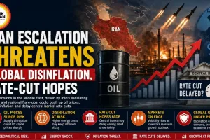 Iran Escalation Threatens Global Disinflation, Rate-Cut Hopes