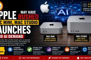 Apple May Have Rushed Mac Mini, Mac Studio Launches Amid AI Demand