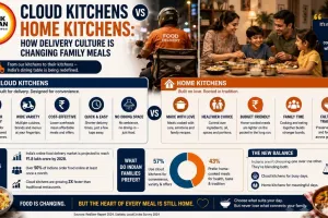 Cloud Kitchens vs Home Kitchens: How Delivery Culture Is Changing Family Meals