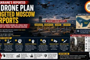 Ukraine’s Reported AI Drone Plan Targeted Moscow Airports
