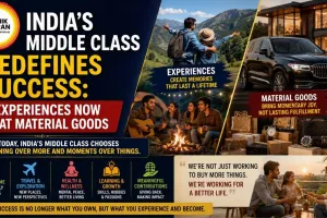 India's Middle Class Redefines Success: Experiences Now Beat Material Goods