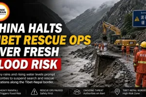 China Halts Tibet Rescue Ops Over Fresh Flood Risk