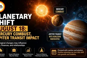  Planetary Shift August 18: Mercury Combust, Jupiter Transit Impact