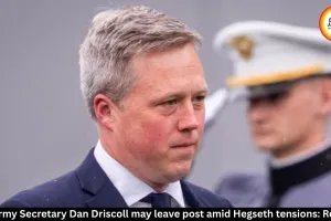  US Army Secretary Dan Driscoll May Exit Amid Hegseth Tensions