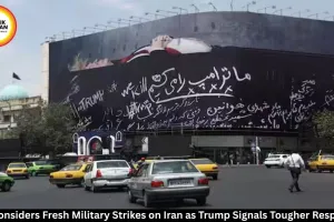 US Considers Fresh Strikes on Iran as Trump Signals Stronger Military Action