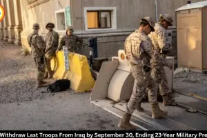 US to Withdraw Last Troops From Iraq by September 30 After 23 Years