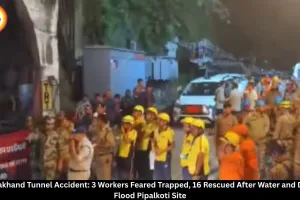 Uttarakhand Tunnel Accident: 3 Workers Feared Trapped, 16 Rescued in Pipalkoti