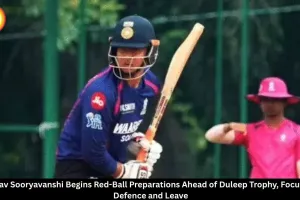 Vaibhav Sooryavanshi Begins Duleep Trophy Preparations With Rajasthan Royals Camp