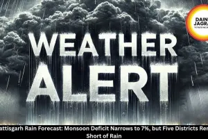 Chhattisgarh Rain Forecast: Monsoon Deficit Narrows to 7%, but Five Districts Remain Short of Rain
