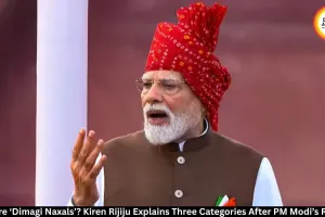 Dimagi Naxals Explained: Kiren Rijiju Lists Three Categories After PM Modi Remark