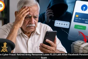 Indore Cyber Fraud: Retired Army Personnel Loses ₹1.23 Lakh After Facebook Pension Card Scam