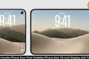Apple iPhone Duo: First Foldable iPhone Launched