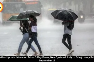 MP Weather Update: Monsoon Takes 3-Day Break, New System Likely to Bring Heavy Rain From September 12