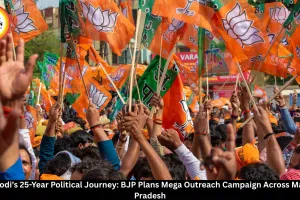 PM Modi’s 25-Year Political Journey: BJP Plans Mega Outreach Campaign Across Madhya Pradesh