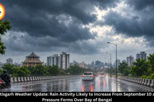 Chhattisgarh Weather Update: Rain Activity Likely to Increase From September 10 as Low Pressure Forms Over Bay of Bengal