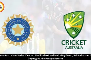 India A vs Australia A Series: Devdutt Padikkal to Lead Multi-Day Team, Sai Sudharsan Named Deputy; Hardik Pandya Returns