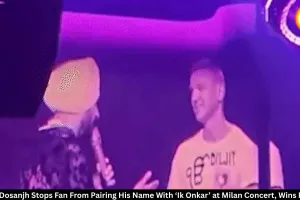  Diljit Dosanjh Corrects Fan Over ‘Ik Onkar’ T-Shirt