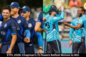 ETPL 2026: Mark Chapman’s Unbeaten 71 Powers Belfast Wolves to Win Over Glasgow Cosmic