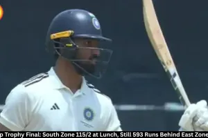 Duleep Trophy Final: South Zone 115/2 vs East Zone