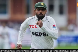 England vs Pakistan 3rd Test: Pakistan 56/5 at Edgbaston