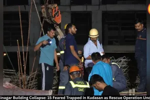 Gandhinagar Building Collapse: 15 Feared Trapped