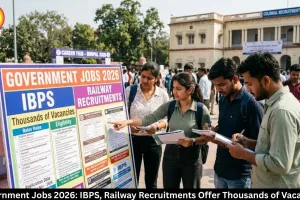 Government Jobs 2026: IBPS, Railway Vacancies Open