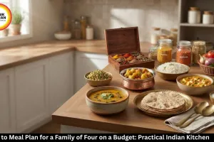 How to Meal Plan for a Family of Four on a Budget: Practical Indian Kitchen Tips