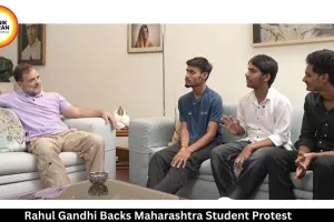 “Students’ Trust Shattered by System”: Rahul Gandhi Backs Maharashtra Protests, Targets BJP-Led Government
