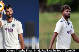 Duleep Trophy Final: East Zone Choose to Bat First, South Zone Include Mohammed Siraj and Devdutt Padikkal