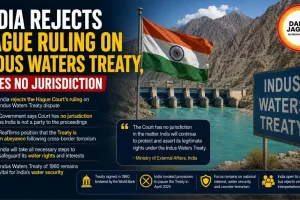 India Rejects Hague Ruling on Indus Waters Treaty, Cites No Jurisdiction