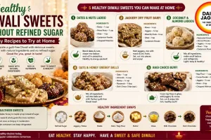 Healthy Diwali Sweets Without Refined Sugar: Easy Recipes to Try at Home