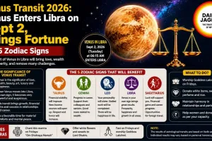 Venus Transit 2026: Shukra Enters Libra on Sept 2, Brings Fortune for 5 Signs