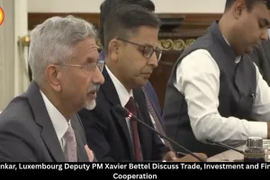  Jaishankar, Bettel Discuss India-Luxembourg Economic Ties