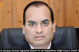 Justice Sanjay Kumar Agrawal Sworn In as Rajasthan HC Chief Justice