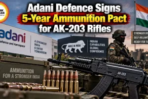 Adani Defence Signs 5-Year Ammunition Pact for AK-203 Rifles