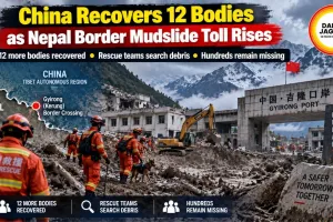 China Recovers 12 Bodies as Nepal Border Mudslide Toll Rises