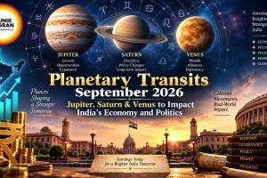 Planetary Transits September 2026: Jupiter, Saturn & Venus to Impact India's Economy and Politics