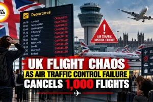 UK Flight Chaos as Air Traffic Control Failure Cancels 1,000 Flights