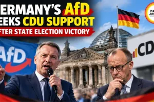 Germany’s AfD Seeks CDU Support After State Election Victory