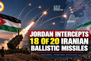 Jordan Intercepts 18 of 20 Iranian Ballistic Missiles