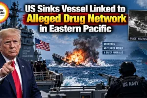 US Sinks Vessel Linked to Alleged Drug Network in Eastern Pacific