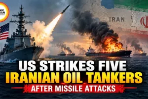 US Strikes Five Iranian Oil Tankers After Missile Attacks